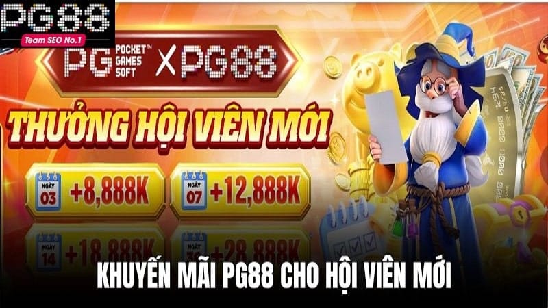 Khuyến mãi PG88 cho hội viên mới