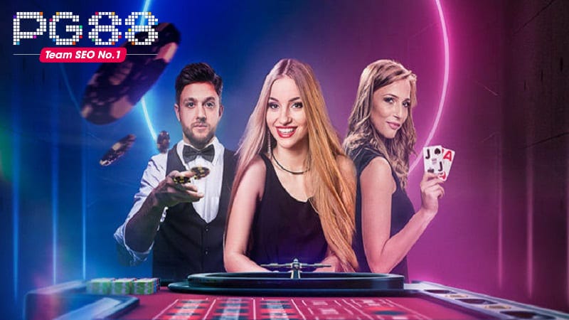 Giao diện sắc nét là ưu điểm nổi bật của dịch vụ live casino PG88